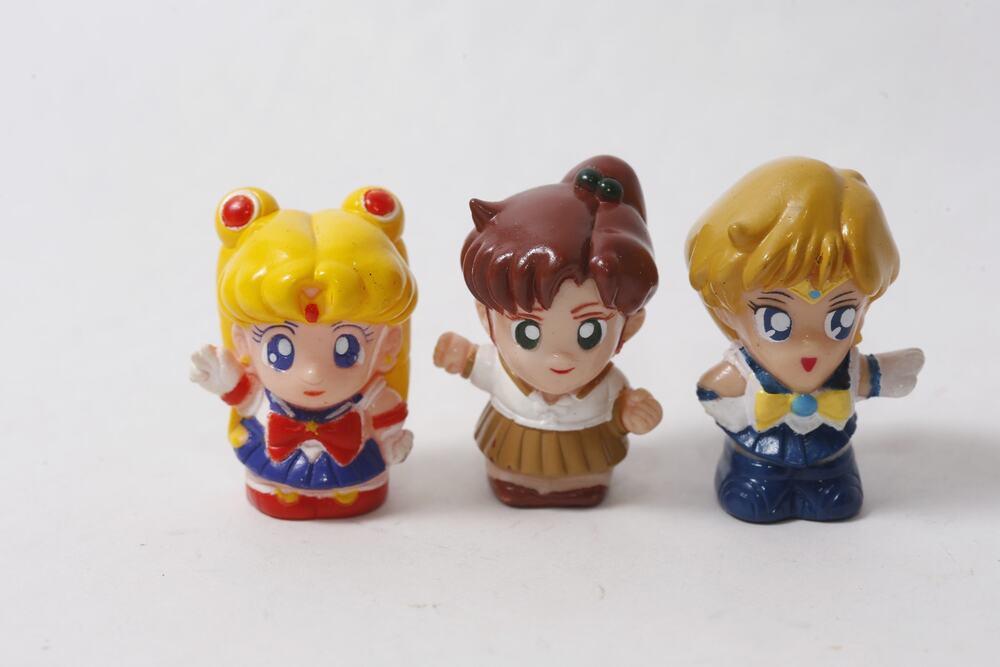1990s Sailor Moon Uranus Jupiter Japan Exclusive Figure Lot ~ 260828-WH 1347